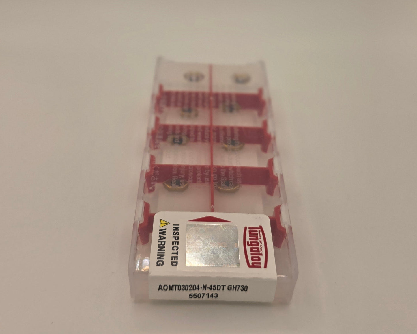 Tungaloy AOMT030204-N-45DT GH730 Carbide Chamfering Insert (10 Pack)