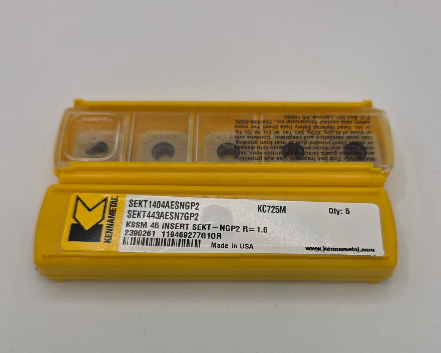 SEKT443AESN7GP2 KC725M - Kennametal (5 pack)