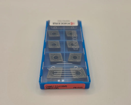 Kyocera CNMG432 MS PR1535 Carbide Turning Insert (10 Pack)