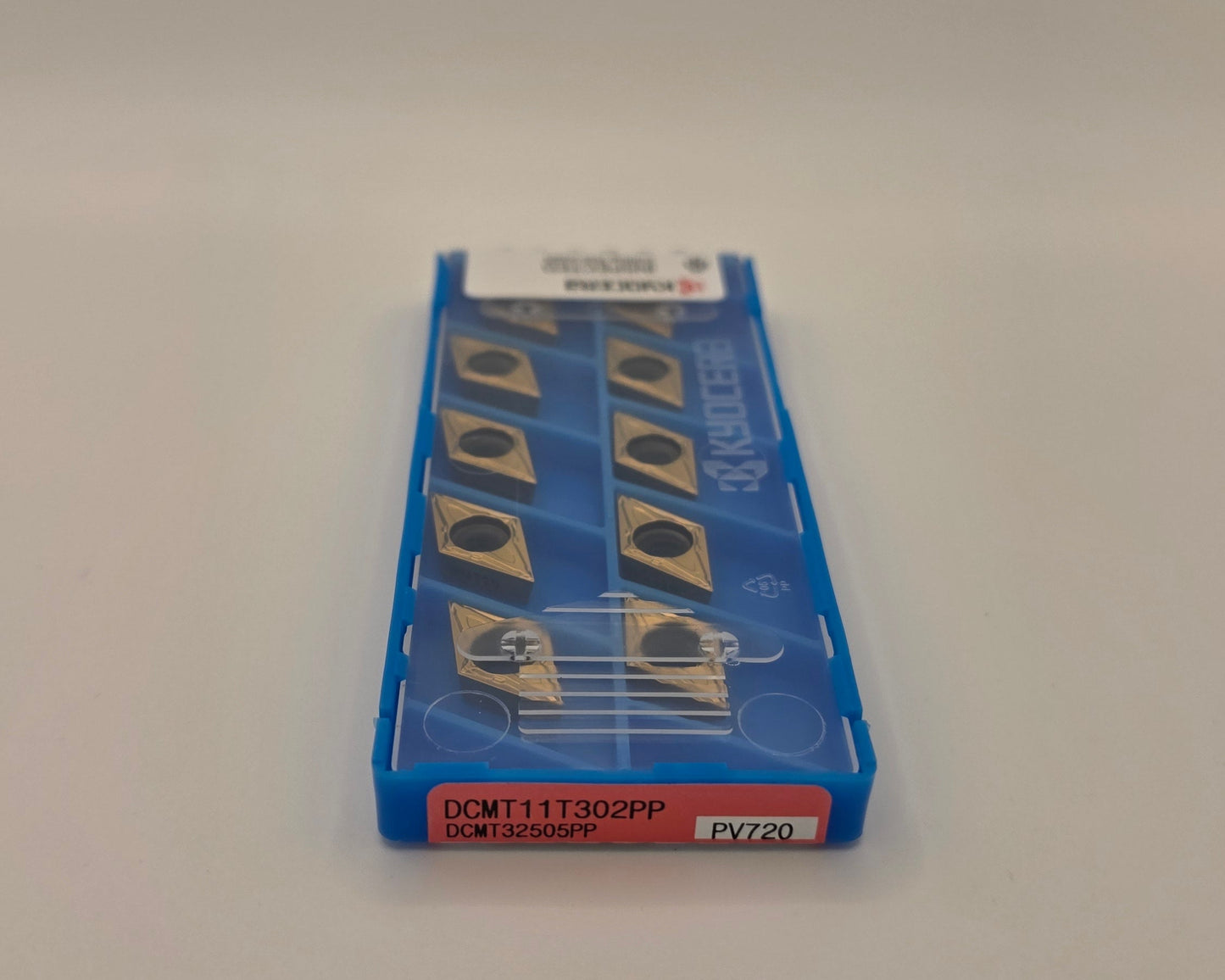 Kyocera DCMT32505 PP PV720 Cermet Turning Insert (10 Pack)