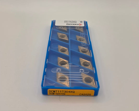 Kyocera DCMT3251 XQ CA5525 Carbide Turning Insert (10 Pack)