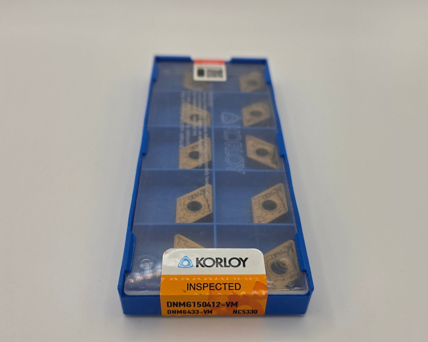 Korloy DNMG433 VM NC5330 Carbide Turning Insert (10 Pack)