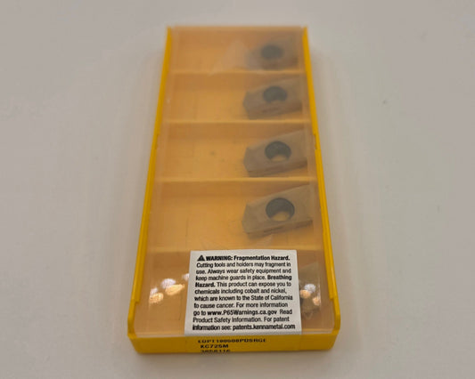 Kennametal EP1808SGE KC725M Carbide Milling Insert (5 Pack)