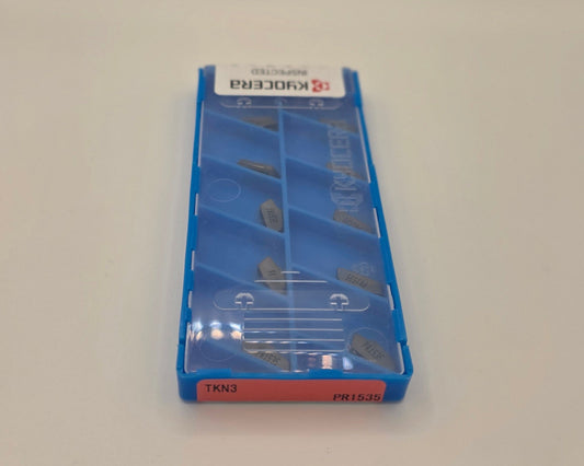 Kyocera TKN3 PR1535 Carbide Grooving Insert (10 Pack)