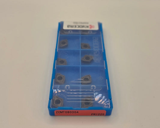 Kyocera ZCMT080304 PR1225 Carbide Indexable Drill Insert (10 Pack)